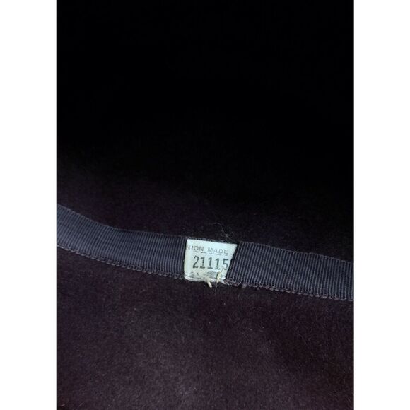 Vintage 60s Deluxe Merrimac Union Made Velvet Imported Fur Cloche Bucket Hat - Picture 10 of 10